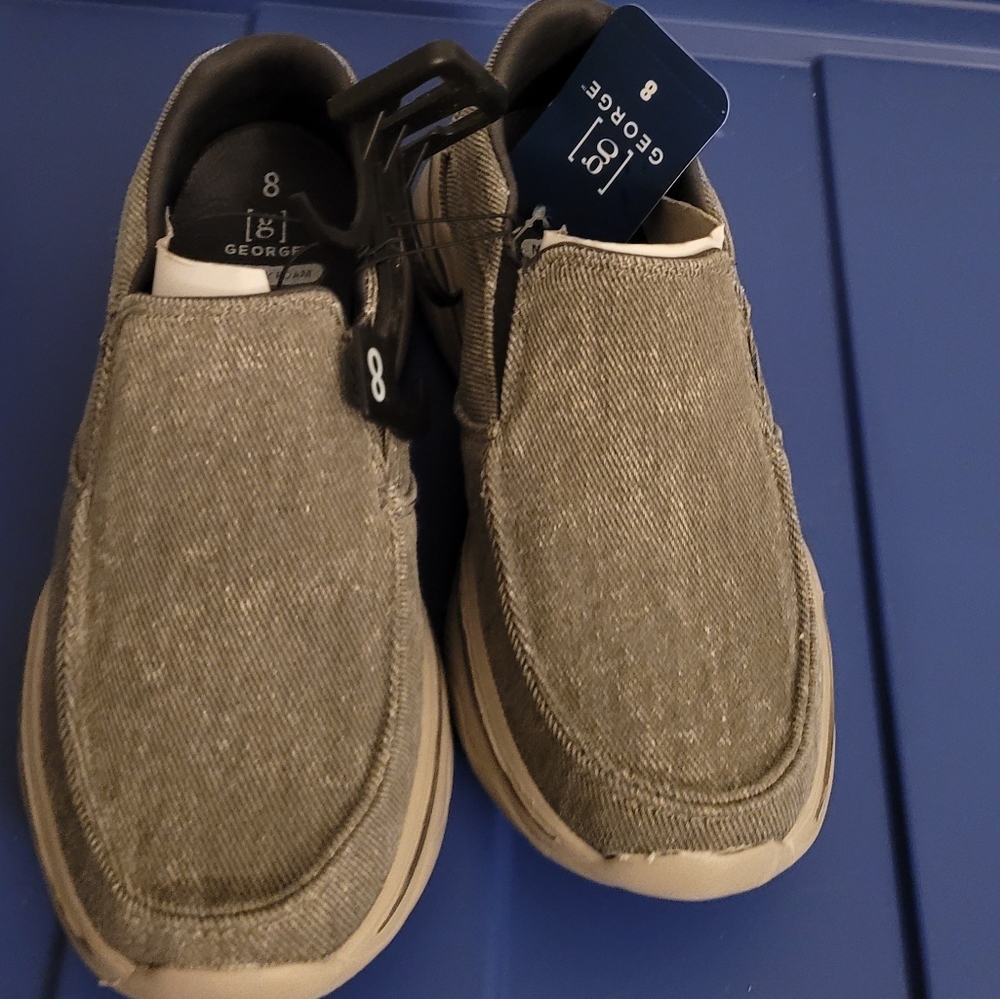NWT Men's slip on shoes-8
